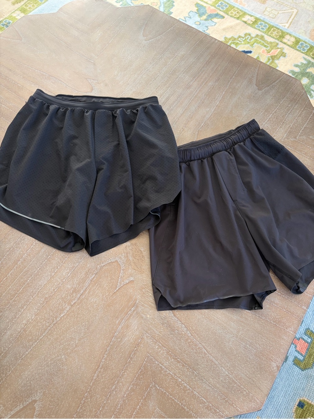 lululemon athletica Black Athletic Shorts Duo